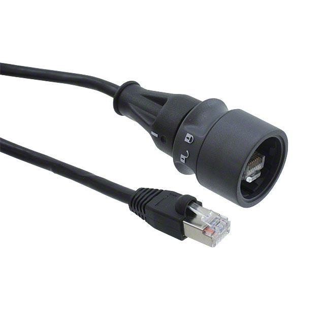 【PXP6037/3M00】CABLE MOD 8P8C PLUG-PLUG 9.84'